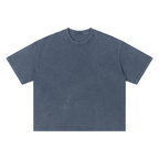 Love you all my life (Boxy Fit) - Unisex Vintage Wash Boxy T-Shirt