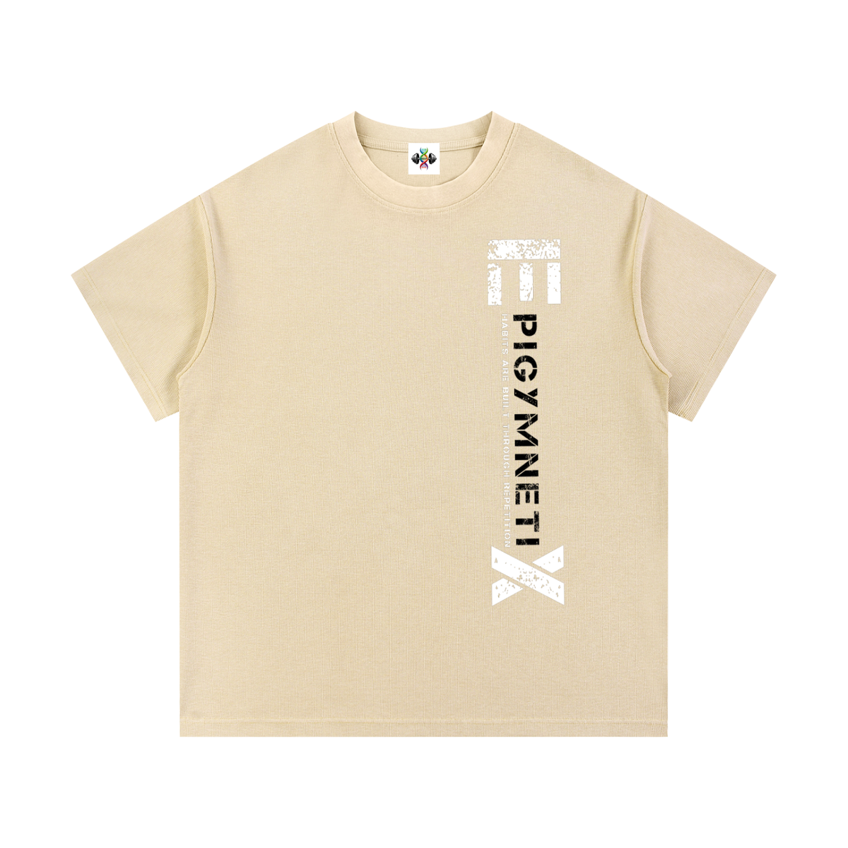 Waffle knit,T shirt