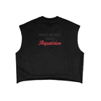 Habits are built through repetition - French Terry Boxy Tank Top