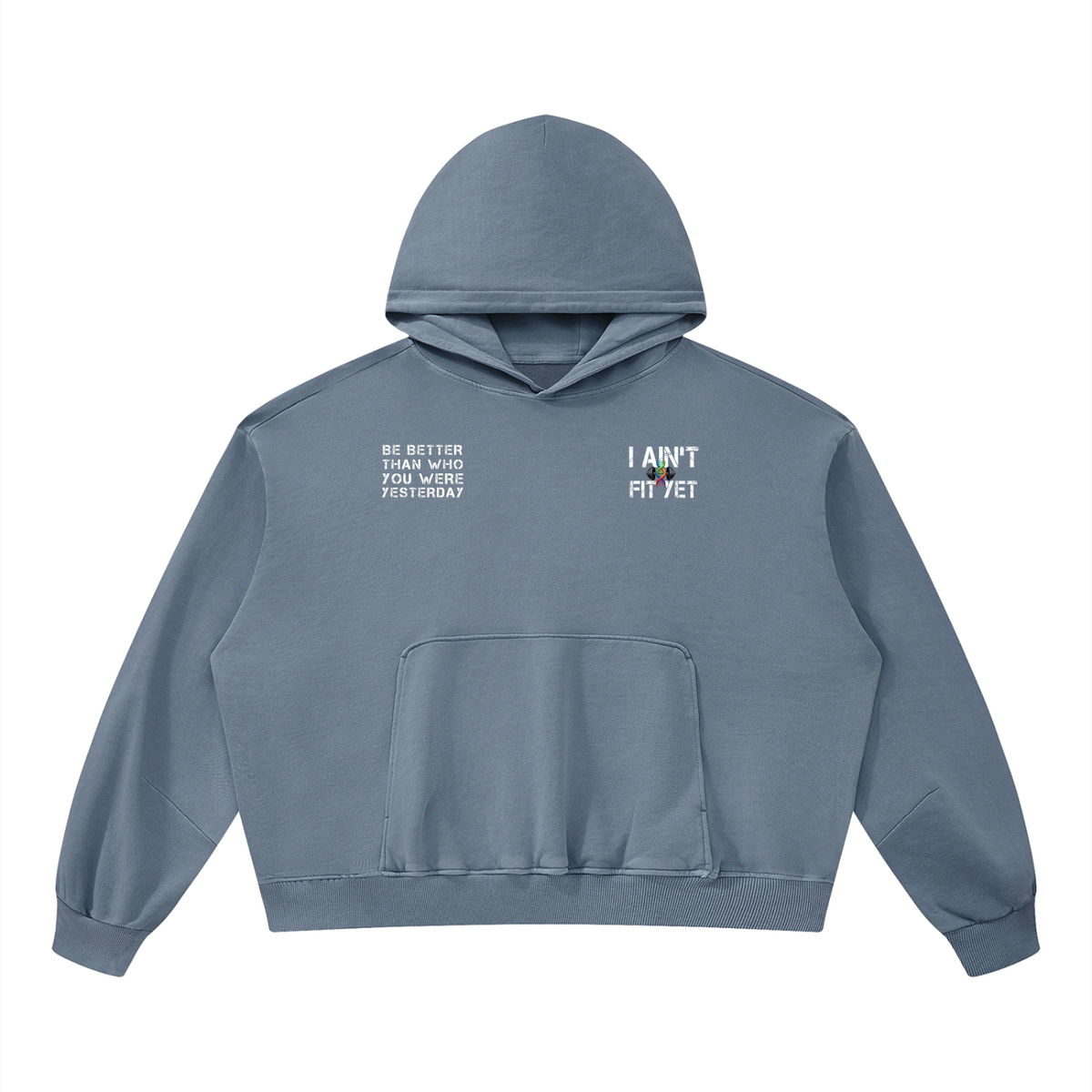 Unisex Boxy Vintage Washed Hoodie