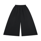 Women's Raw Edge Wide Leg Sweatpants