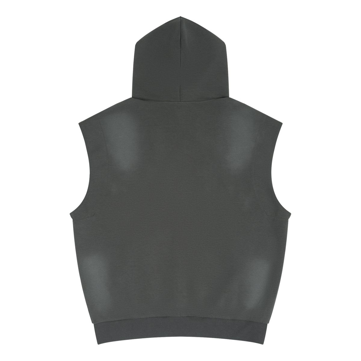 Urban Street Wear - Unisex Vintage Wash Sun Fade Sleeveless Hoodie