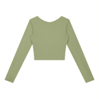 Women's Panelled Long Sleeve Yoga T-Shirt