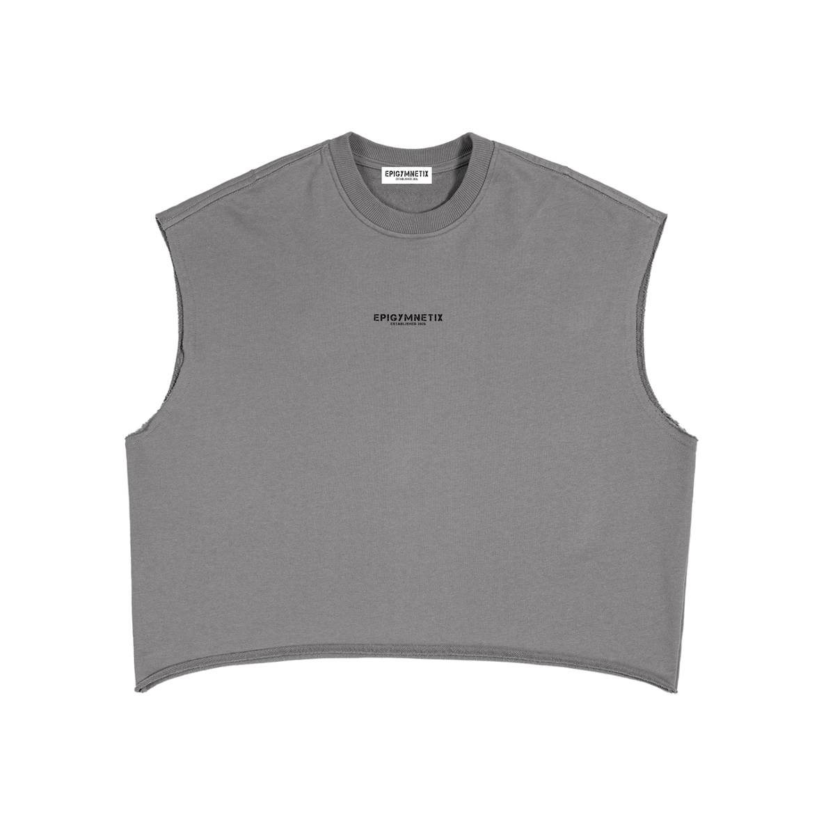 Love you all my life - French Terry Boxy Tank Top