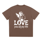 LOVE YOU ALL MY LIFE - Sorona Quick-Dry Cooling T-Shirt
