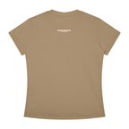 Never Finished - Women's Slim Fit Crewneck T-Shirt
