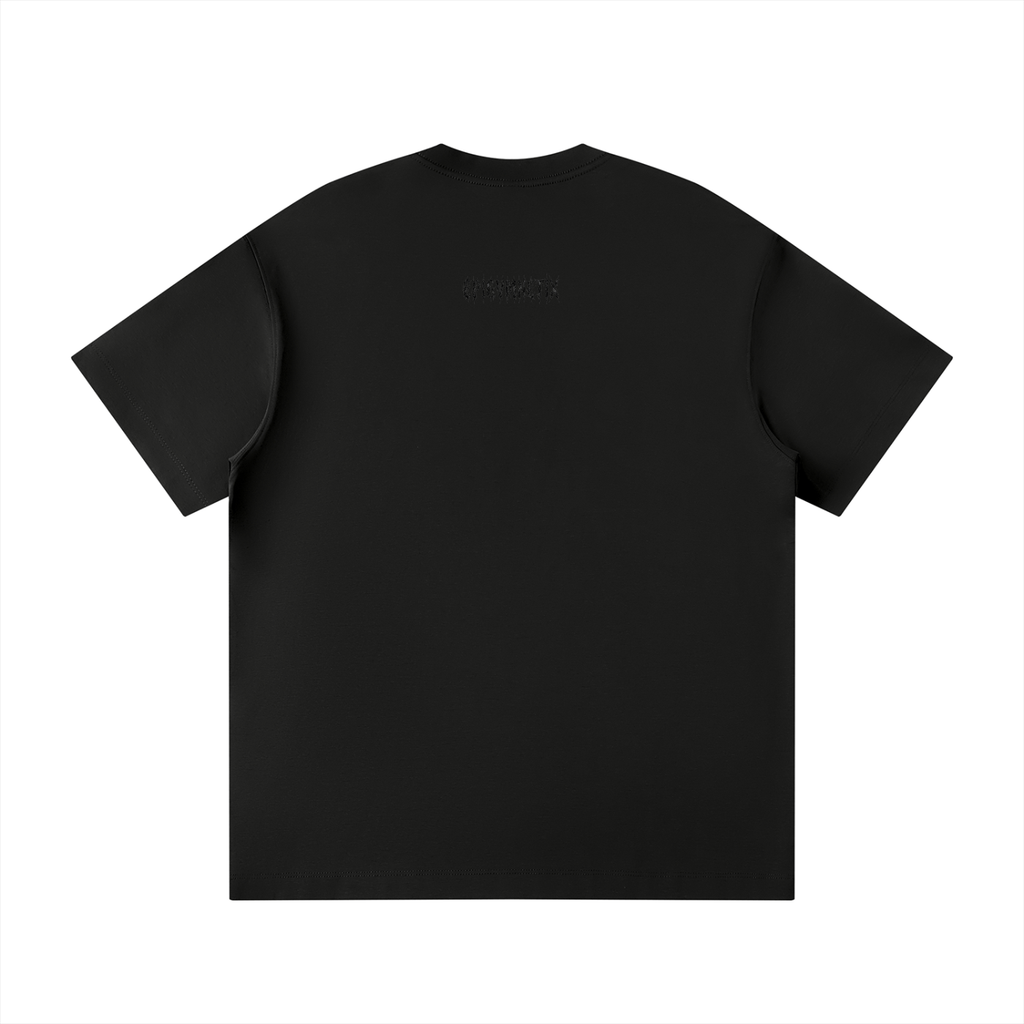 Black Rose - Unisex Loose Fit Crewneck T-Shirt