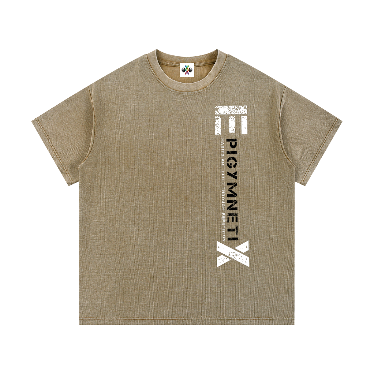 Waffle knit,T shirt