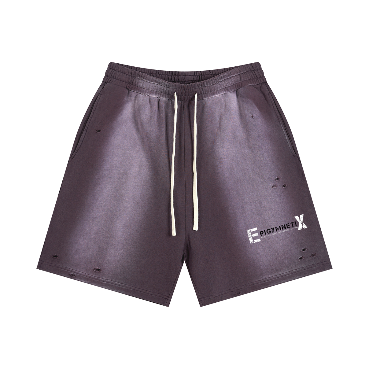 Sun Fade Distressed Shorts