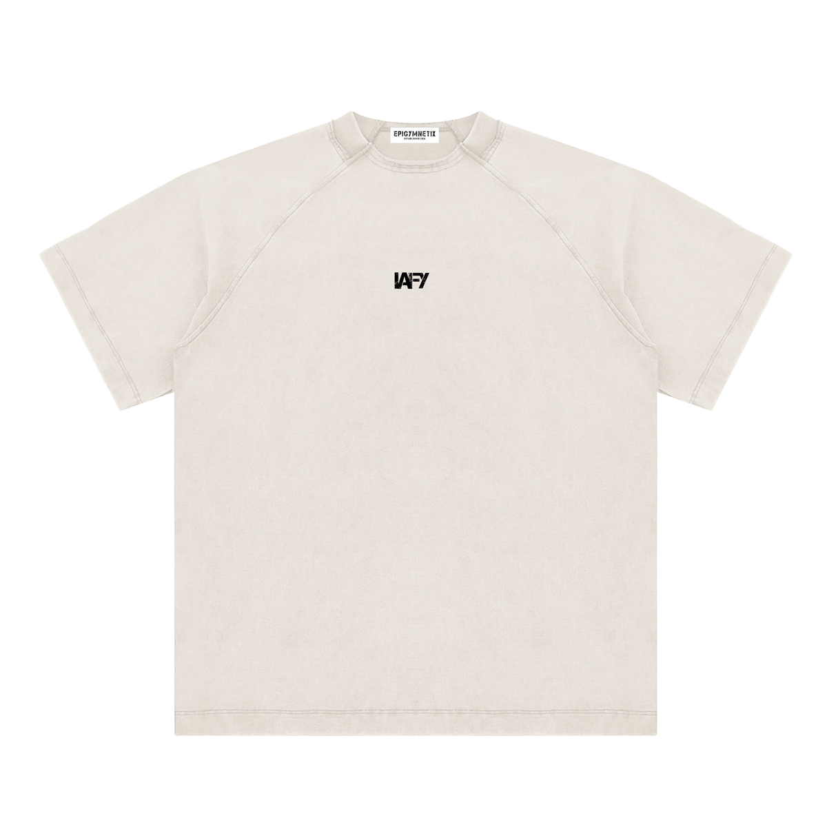 IAFY - Vintage Washed Raglan Cotton T-Shirt