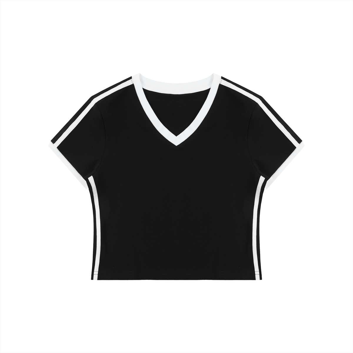 V-neck crop top,Women