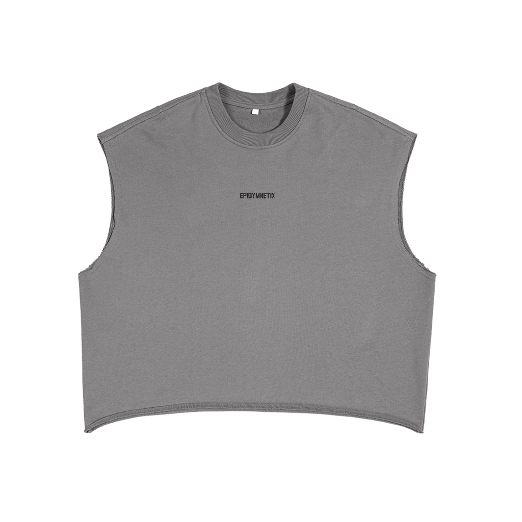 Habits are built through repetition - French Terry Boxy Tank Top