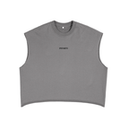 Habits are built through repetition - French Terry Boxy Tank Top