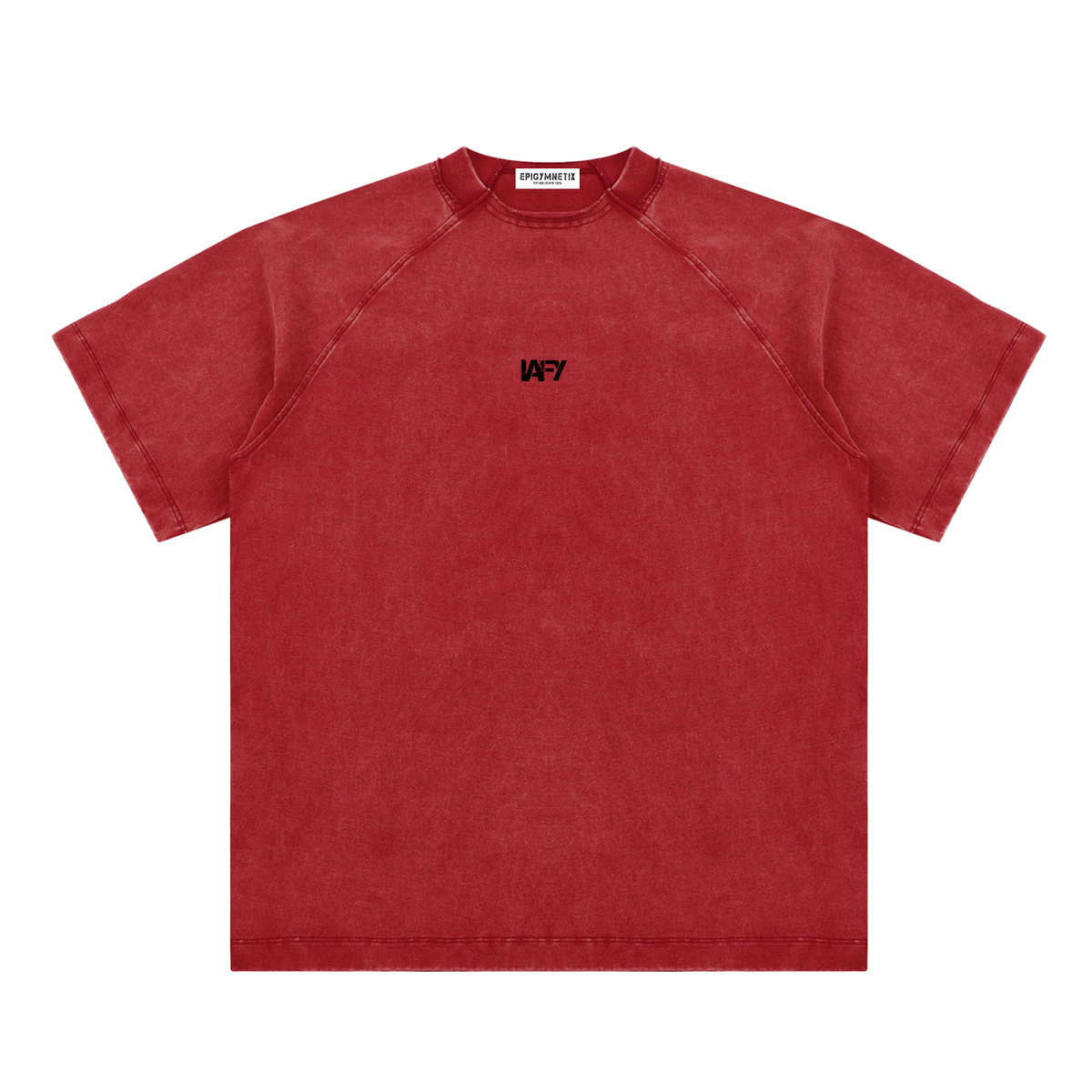 IAFY - Vintage Washed Raglan Cotton T-Shirt