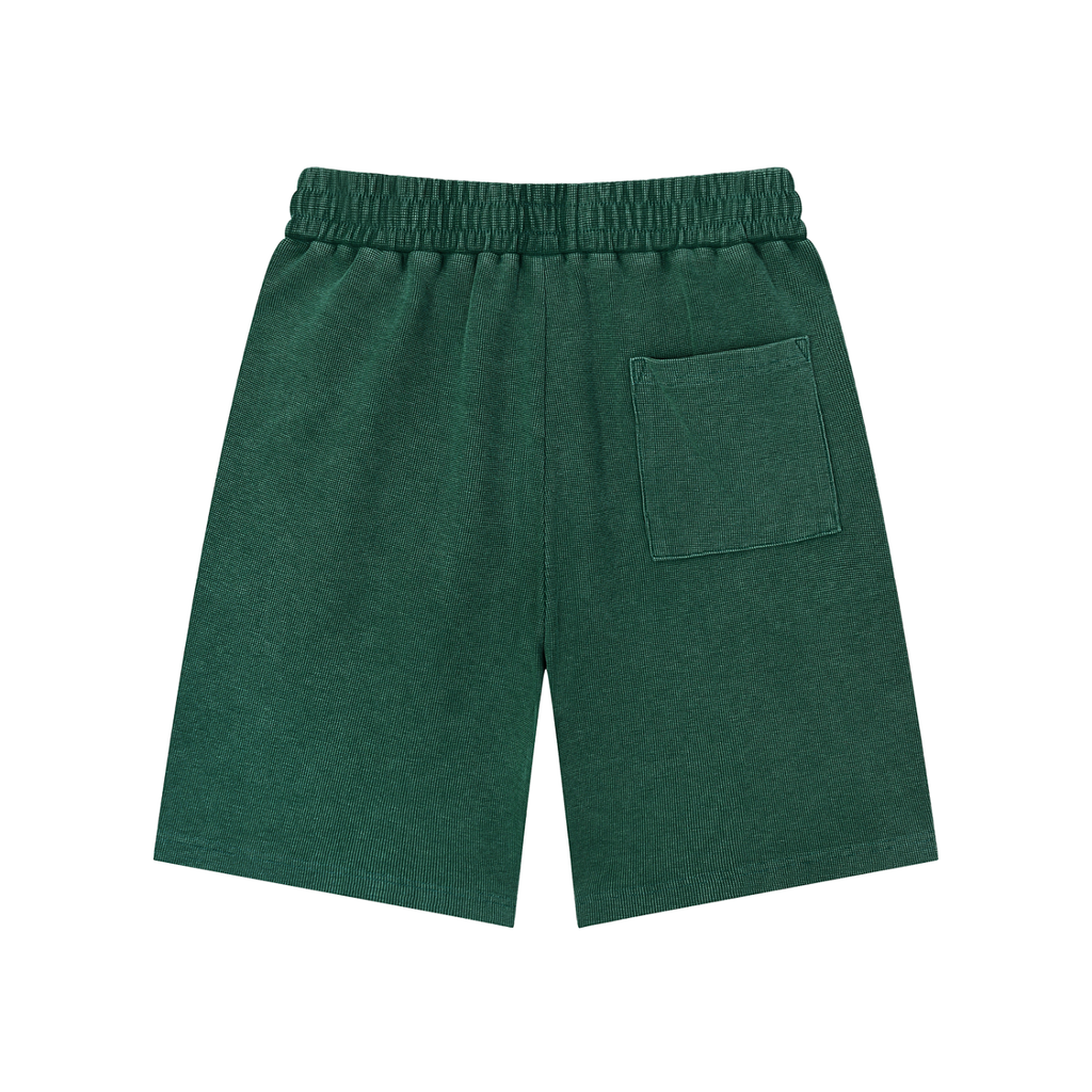 EpigymnetiX - Mineral Wash Waffle Knit Shorts