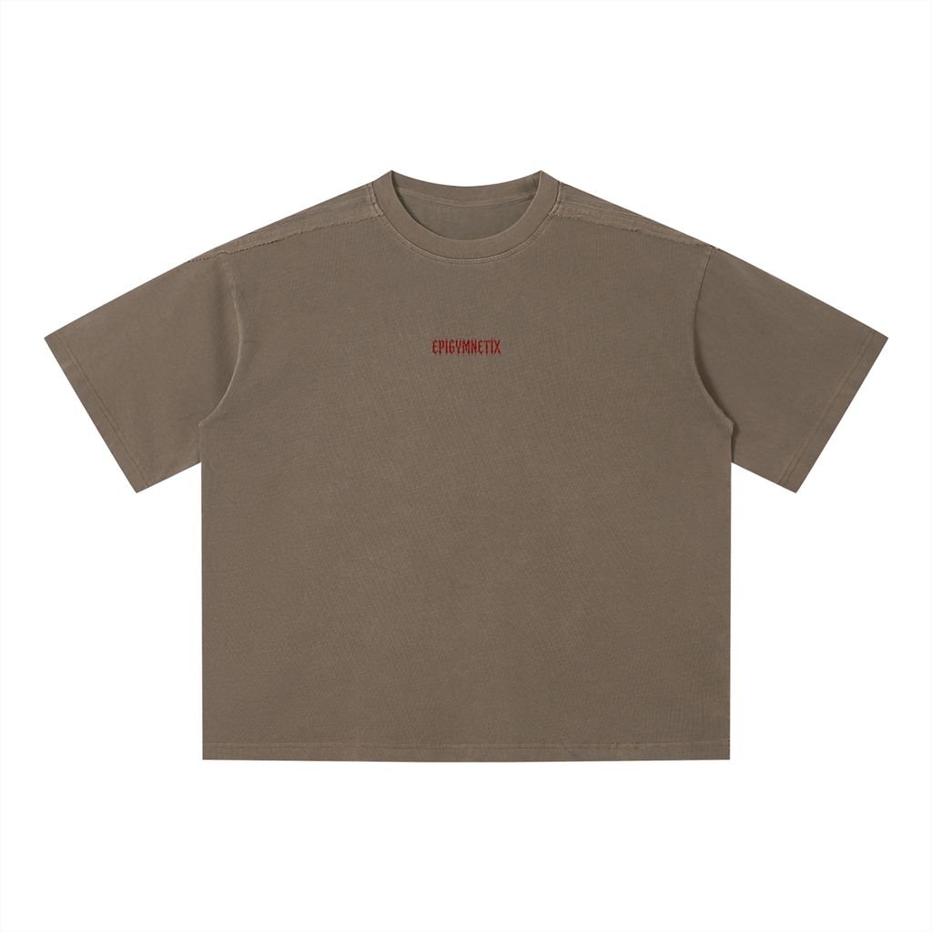Roses - Unisex Vintage Wash Boxy T-Shirt