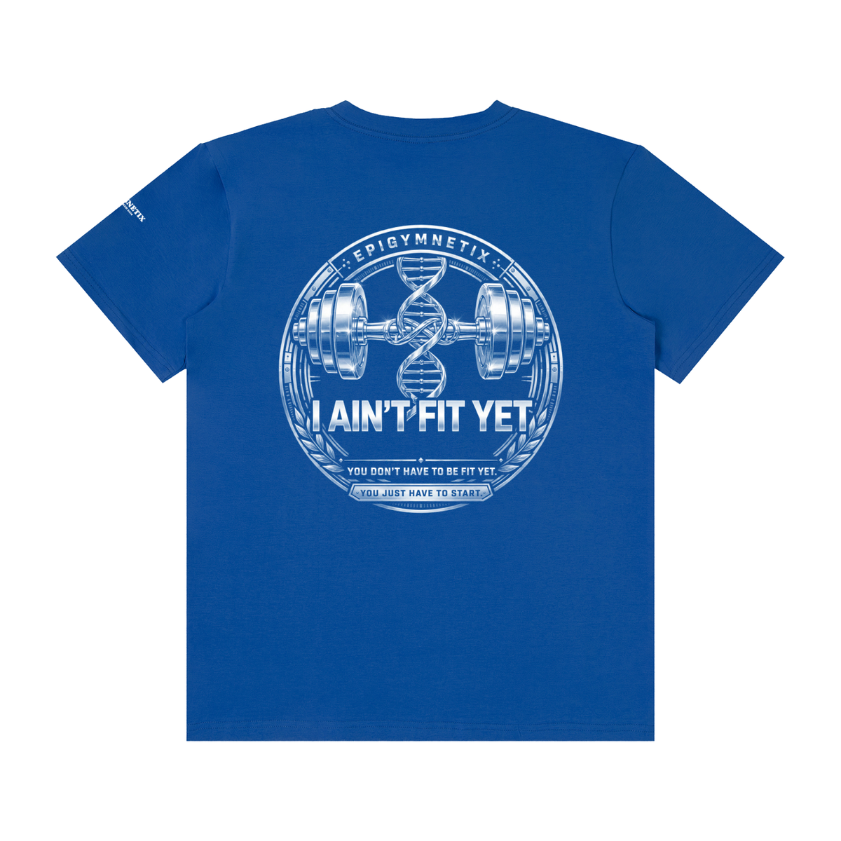 Never Finished - Unisex Classic Crew Neck Cotton T-Shirt