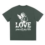 LOVE YOU ALL MY LIFE - Sorona Quick-Dry Cooling T-Shirt