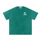 Love you all my life - Snow Washed Oversized Cotton T-Shirt