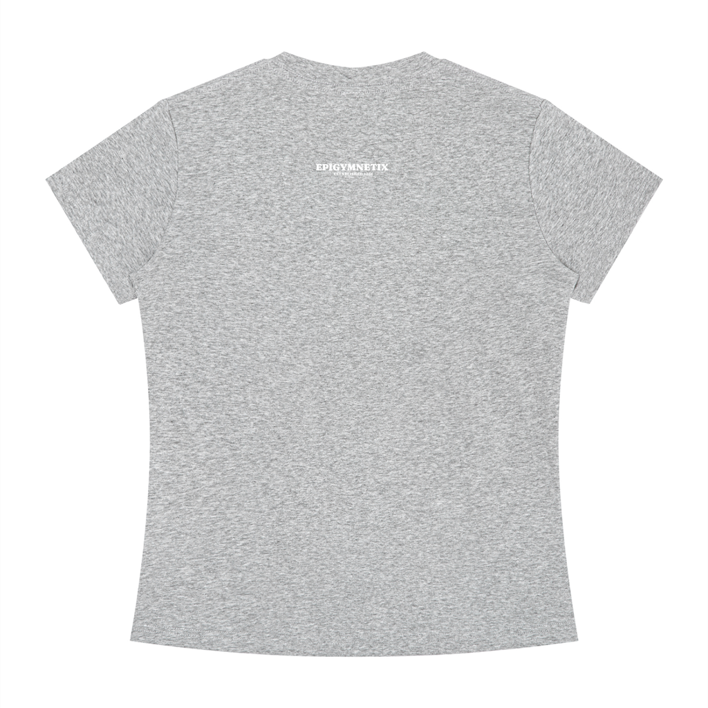 Never Finished - Women's Slim Fit Crewneck T-Shirt