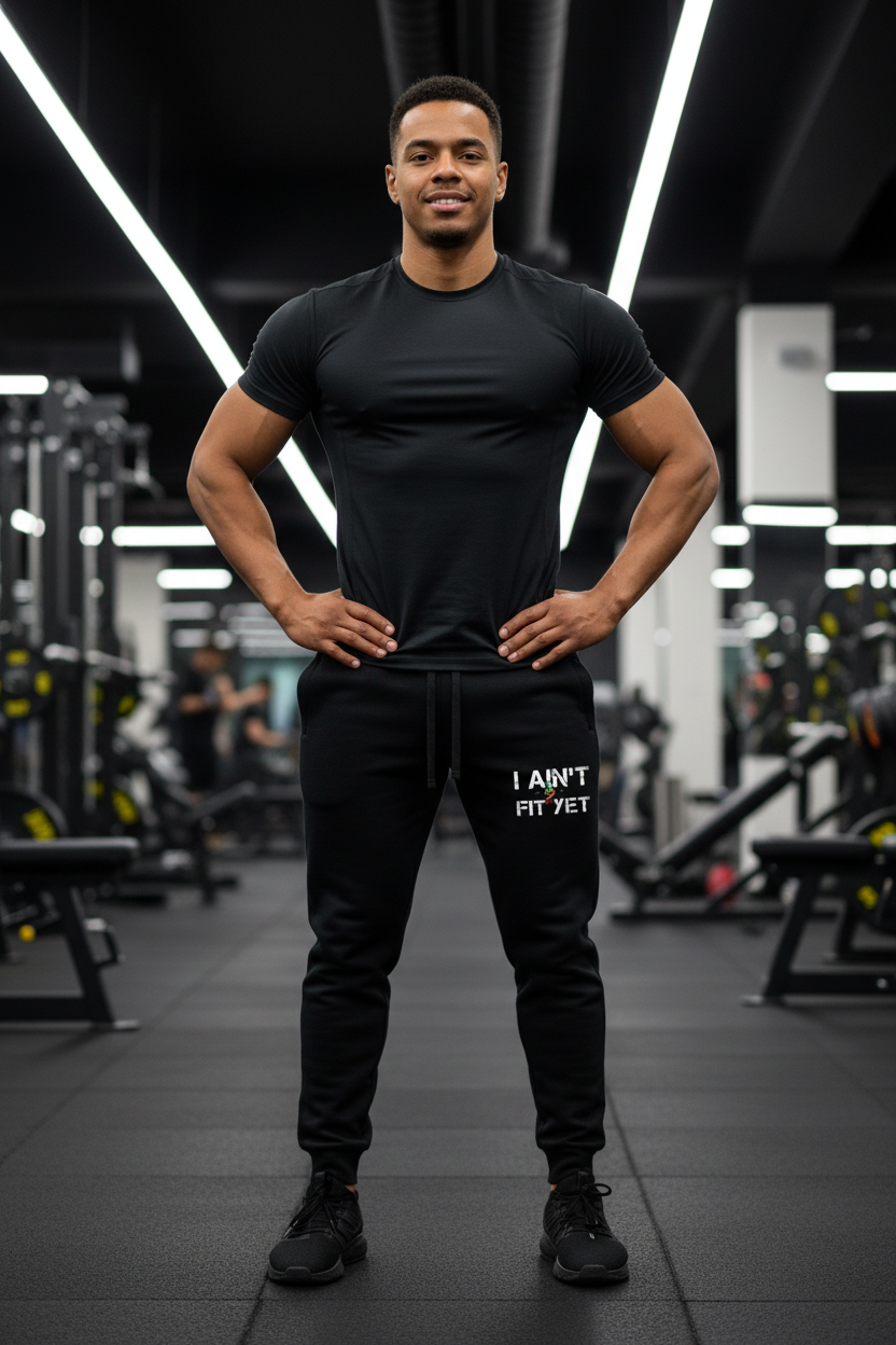 Essential Drawstring Jogged Sweatpants