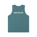 I Ain't Fit Yet - Men's Solid Color Crewneck Tank Top