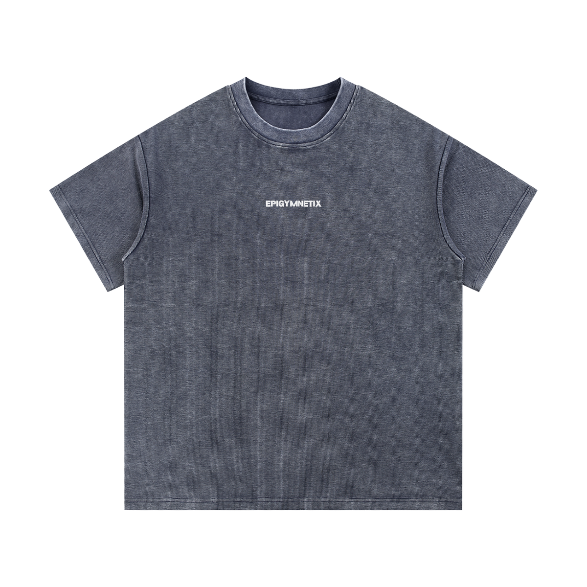 Epigymnetix(Embro) - Mineral Wash Waffle Knit T-Shirt