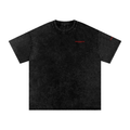 Work In Progress(Rose) - Snow Washed Oversized Cotton T-Shirt