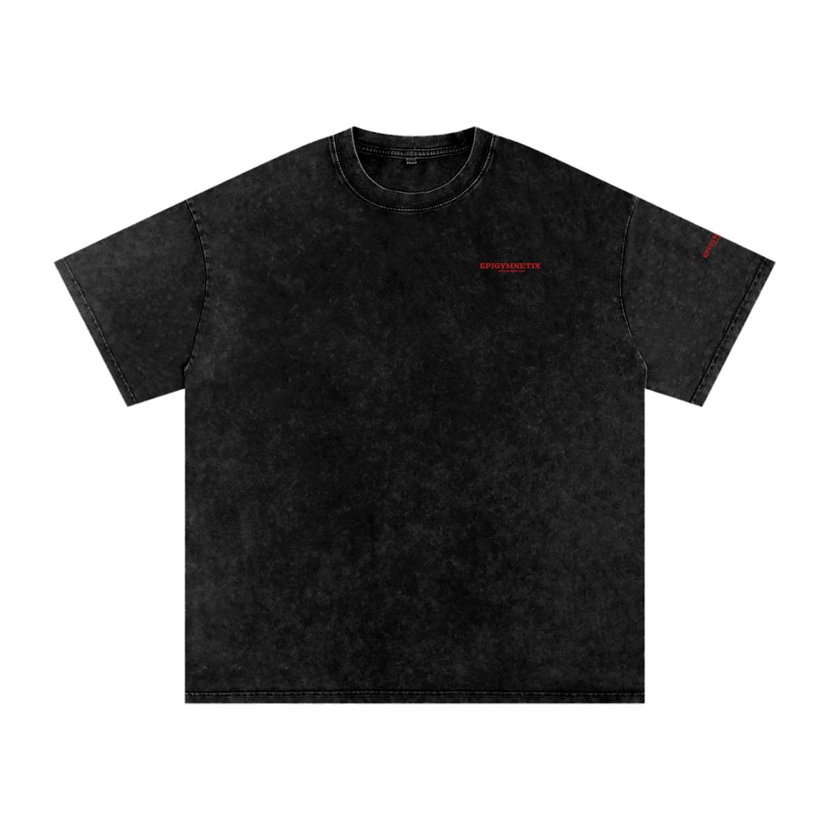 Work In Progress(Rose) - Snow Washed Oversized Cotton T-Shirt
