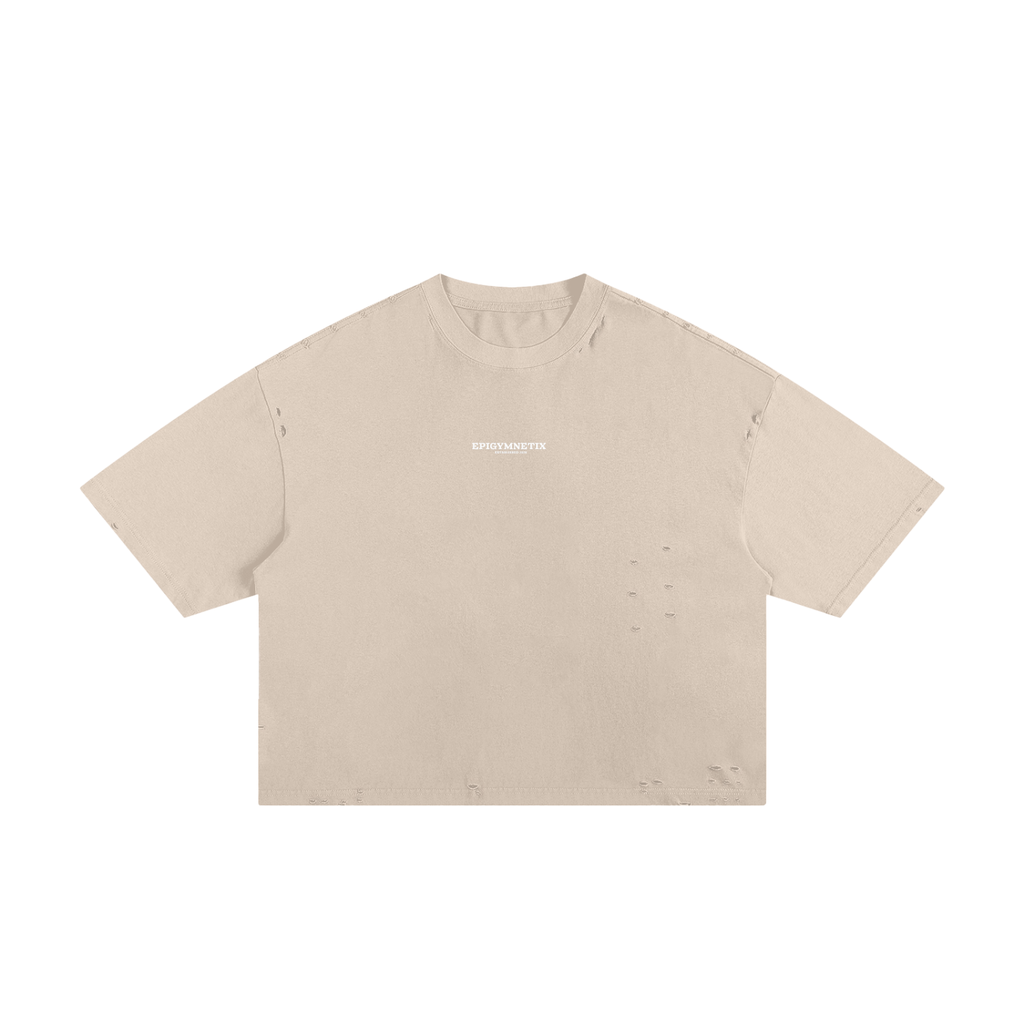 Epigymnetix Distressed - Classic Frayed Boxy Tee