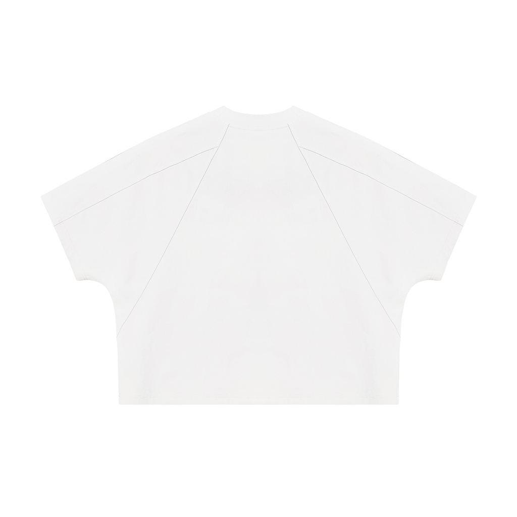 Unisex Boxy Tonal Paneling T-Shirt