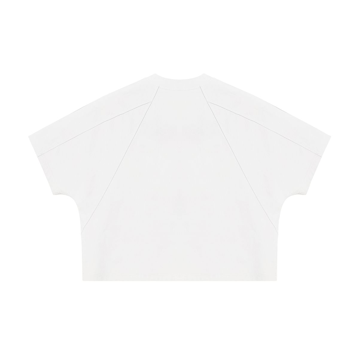 Unisex Boxy Tonal Paneling T-Shirt