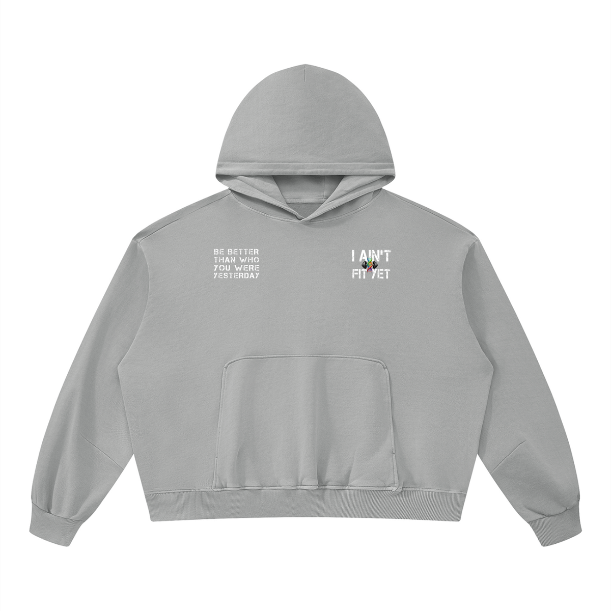 Unisex Boxy Vintage Washed Hoodie