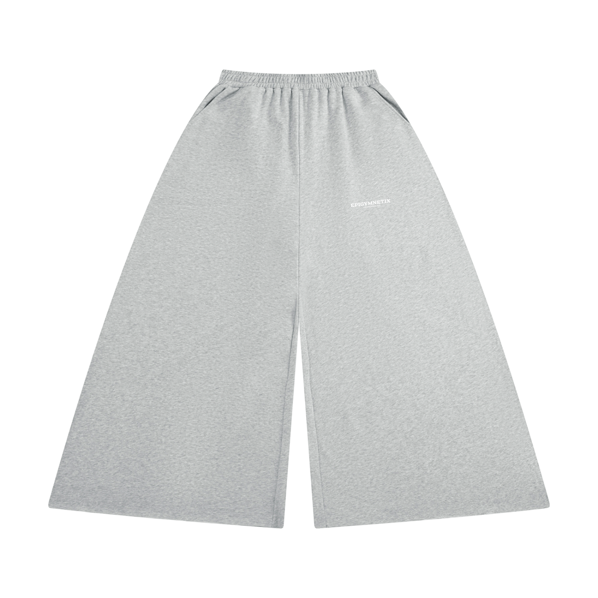 Women's Raw Edge Wide Leg Sweatpants