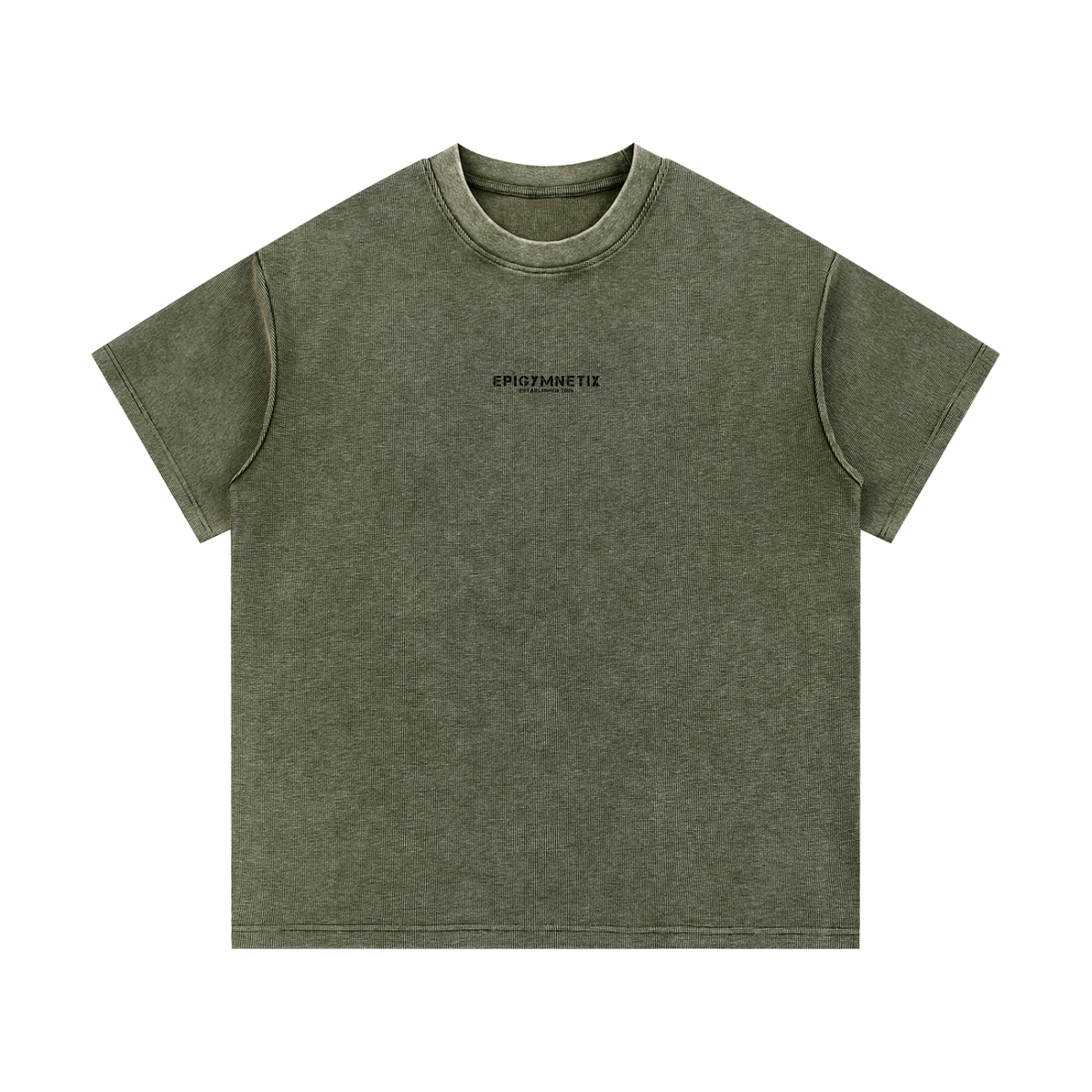 EpigymnetiX - Mineral Wash Waffle Knit T-Shirt