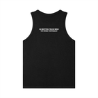 Be better than who you were yesterday - Men's Heavyweight Ribbed Tank Top