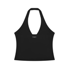 Women’s Ruched Halter Yoga Tank Top