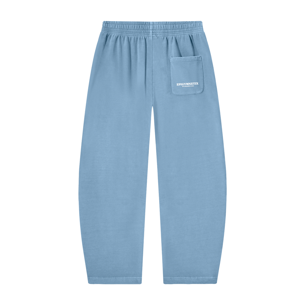 I Ain't Fit Yet - Unisex Vintage Washed Barrel Leg Sweatpants