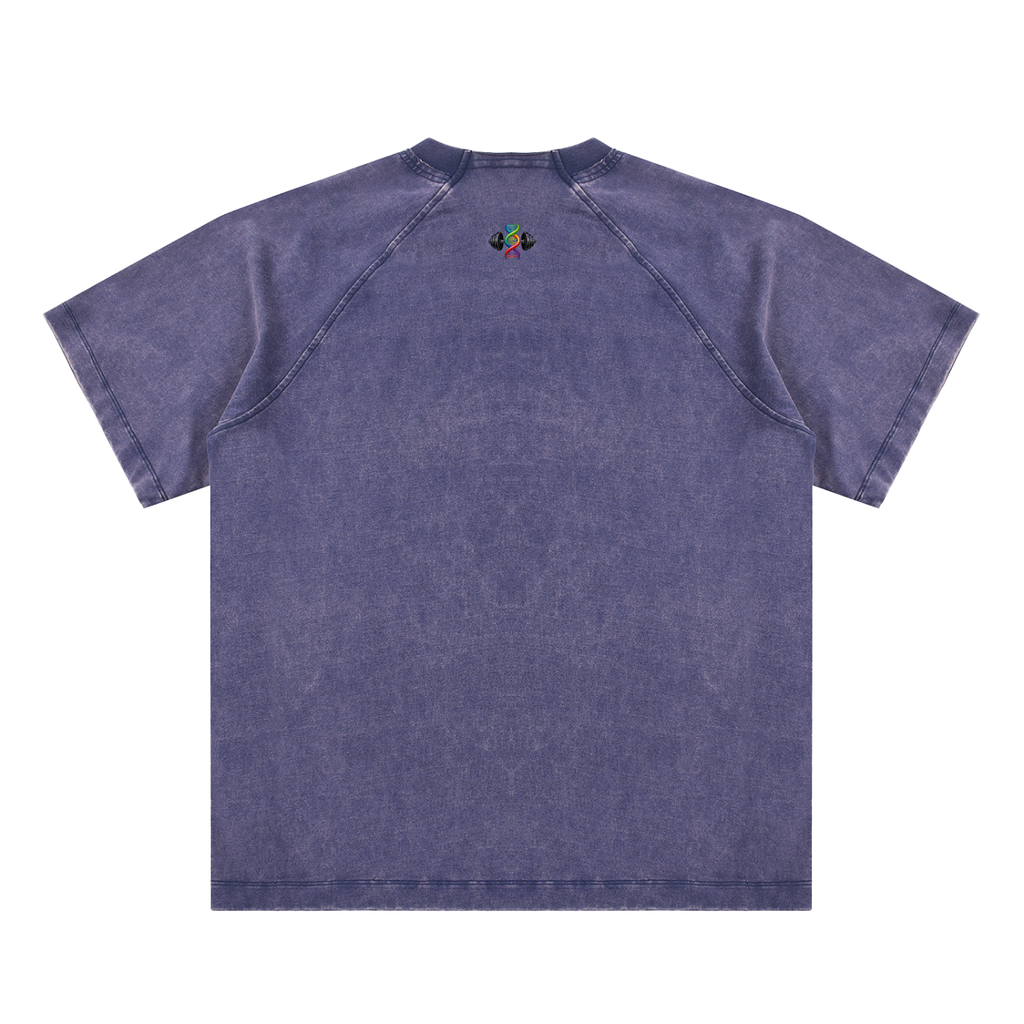 IAFY - Vintage Washed Raglan Cotton T-Shirt