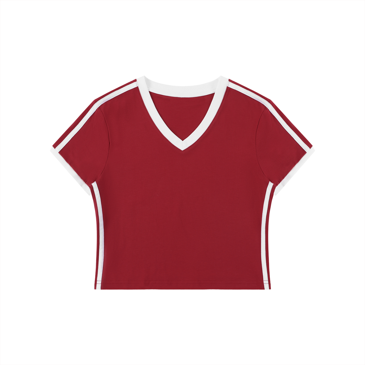 V-neck crop top,Women