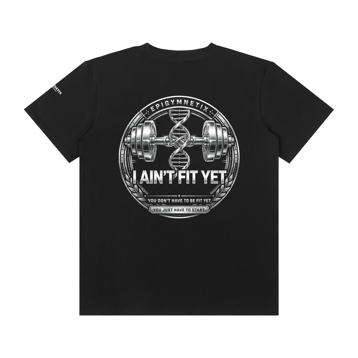 Never Finished - Unisex Classic Crew Neck Cotton T-Shirt