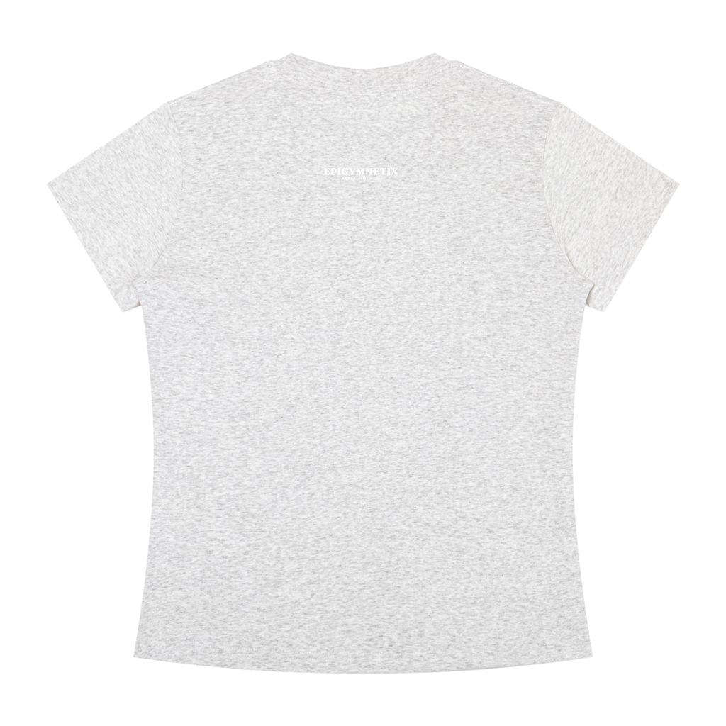 Never Finished - Women's Slim Fit Crewneck T-Shirt