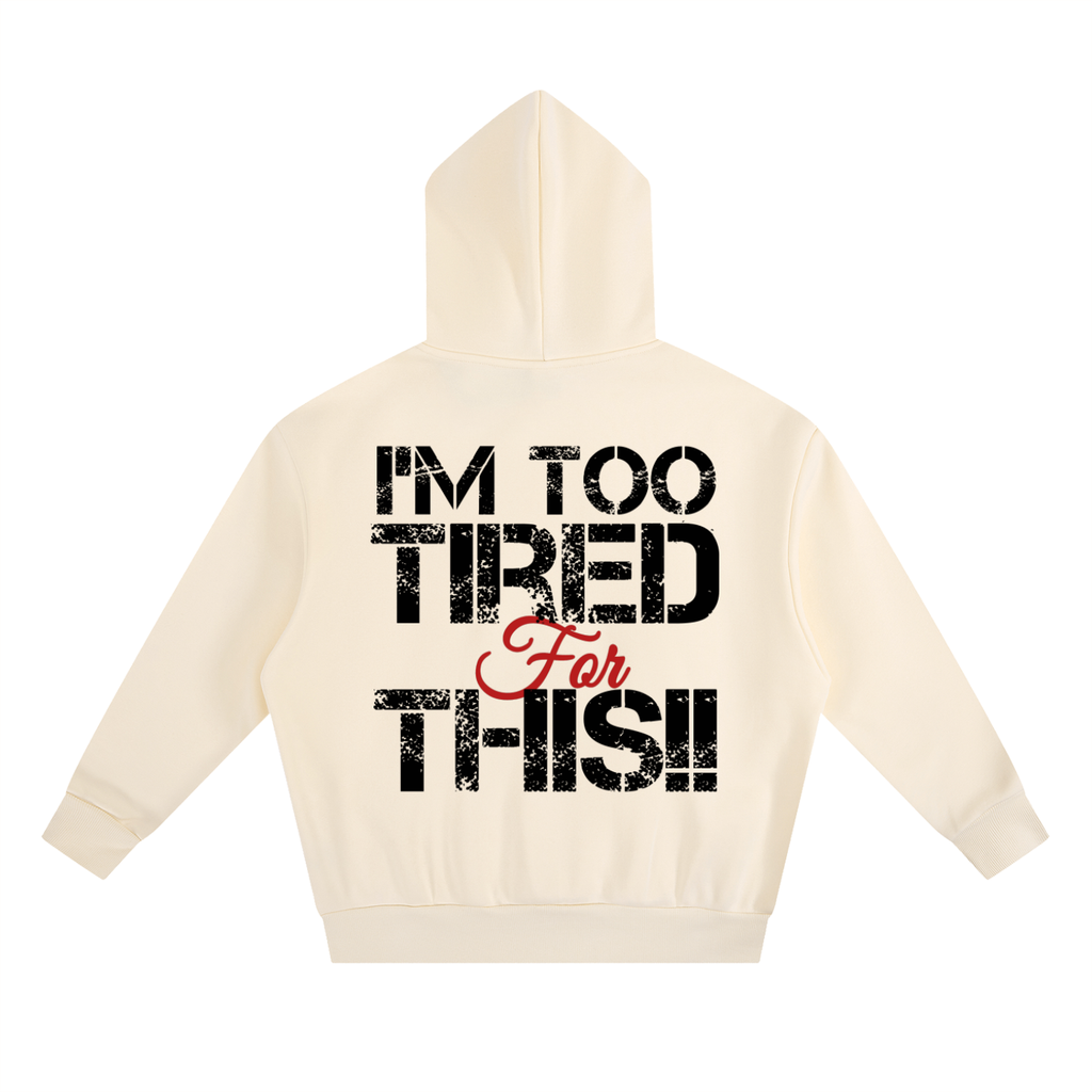 Hoodie,Boxy,Heavyweight 