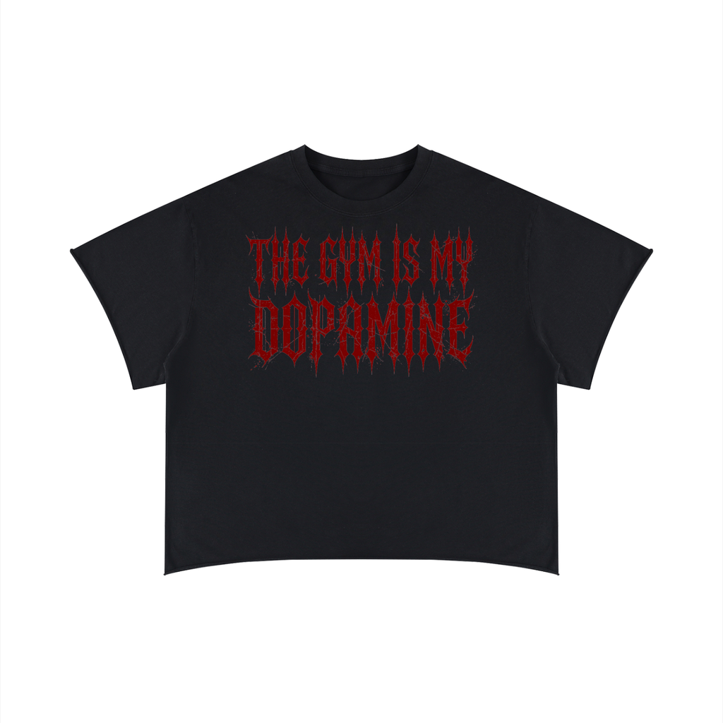 My Dopamine  - Unisex Boxy Raw Edge T-Shirt