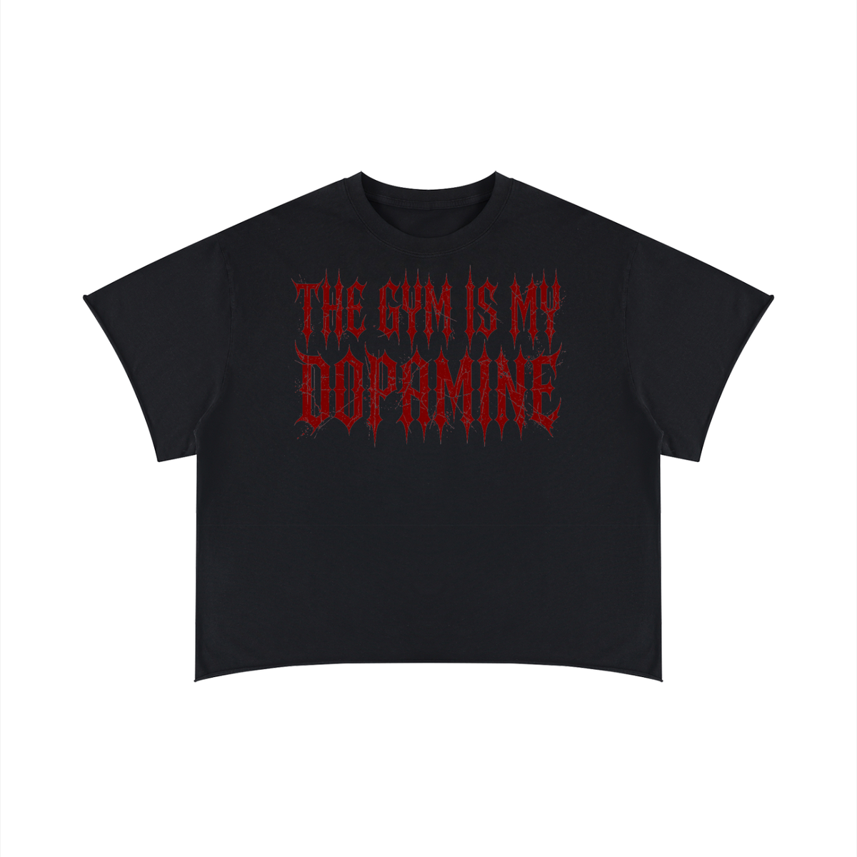 My Dopamine  - Unisex Boxy Raw Edge T-Shirt