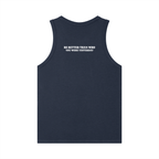 Be better than who you were yesterday - Men's Heavyweight Ribbed Tank Top