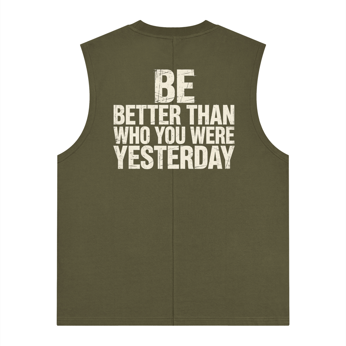 Be better than who you were yesterday - Men's Quick Dry Tank Top