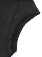 Snow Washed Sleeveless Hoodie