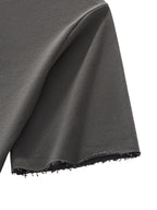 Epi-Night Out(Embro) - Boxy Half-Sleeve Raw-Edge T-Shirt