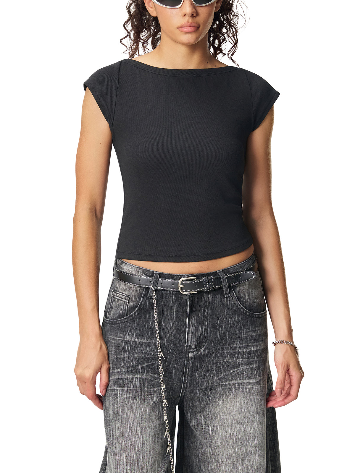 Women,Casual wear,Wideneck